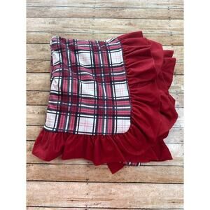 Sweethoney Red Plaid Christmas Blanket